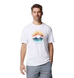 Футболка Columbia Path Lake™ Graphic Tee II M - біла