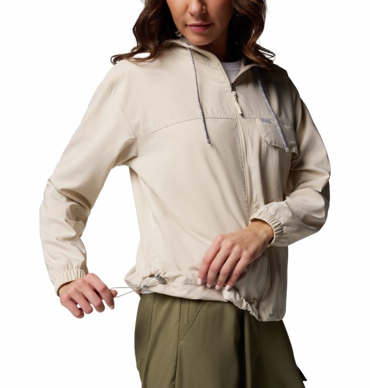 Вітрівка Columbia Skien Valley™ Hooded LS Shirt W - бежева