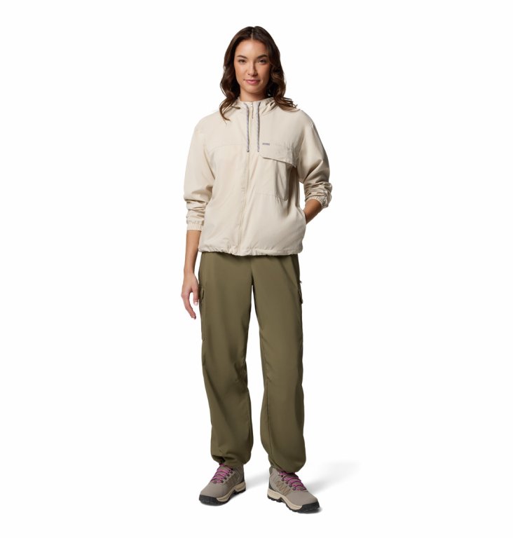 Вітрівка Columbia Skien Valley™ Hooded LS Shirt W - бежева
