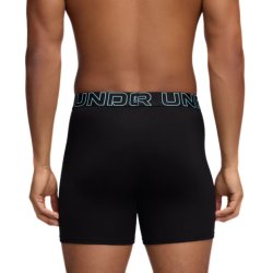 Труси Under Armour Performance Cotton 6In 3Pk Boxer Briefs M - чорні