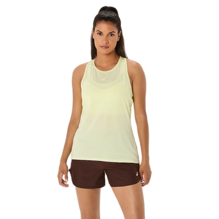 Майка Asics Nagino Run Adjustable Tank W - жовта