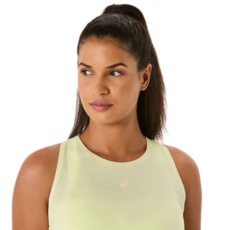 Майка Asics Nagino Run Adjustable Tank W - жовта