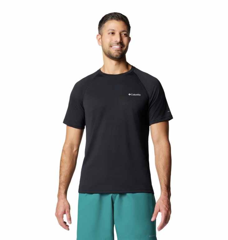 Футболка Columbia Alpine Chill™ Pro SS Crew M - чорна