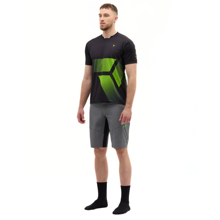 Kraťasy Silvini Rango Pro M - šedá/zelená