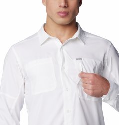 Сорочка Columbia Silver Ridge™ Utility Lite з довгим рукавом M - біла