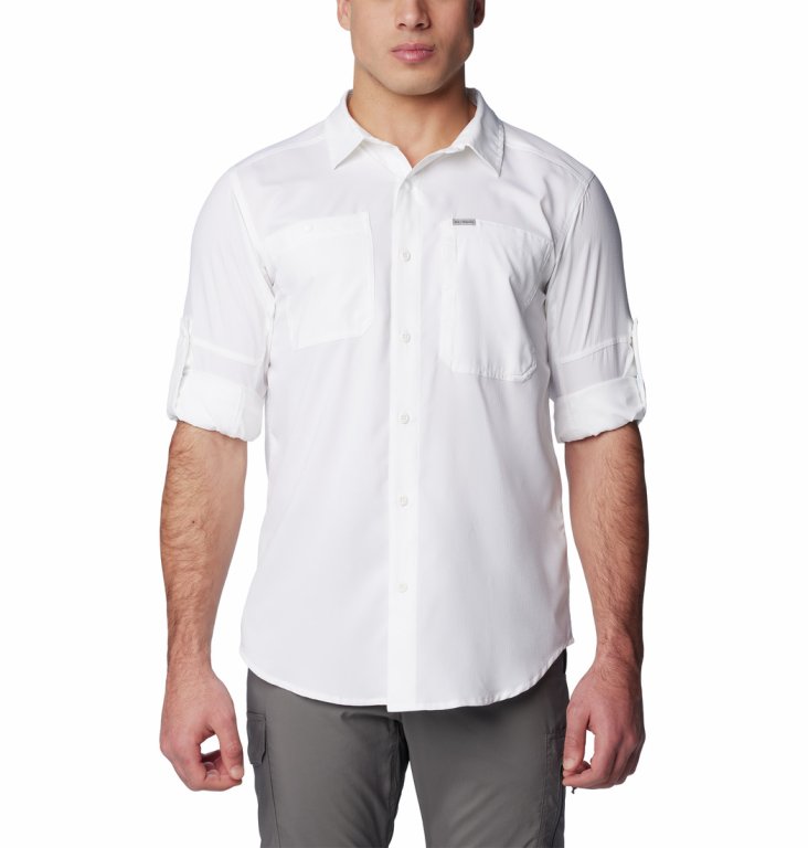Сорочка Columbia Silver Ridge™ Utility Lite з довгим рукавом M - біла