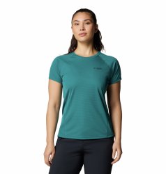 Футболка Columbia Cirque du Soleil™ Pro SS Crew W - синя
