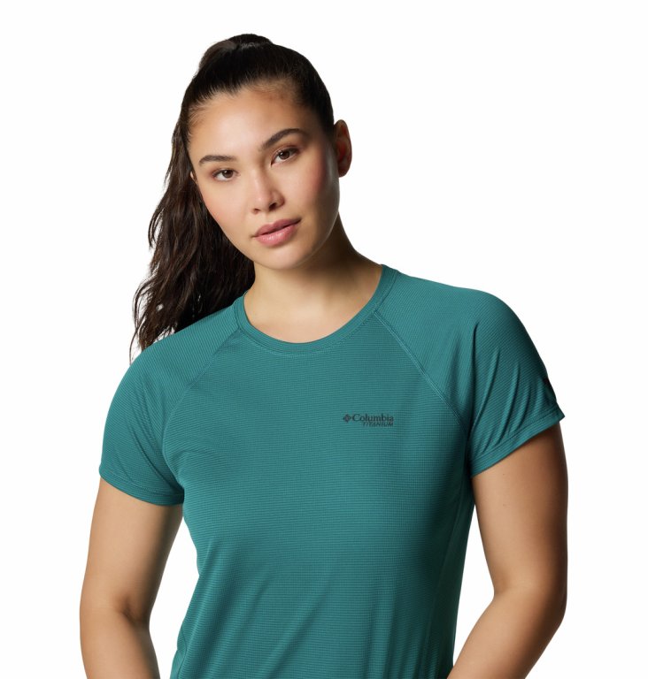 Футболка Columbia Cirque du Soleil™ Pro SS Crew W - синя