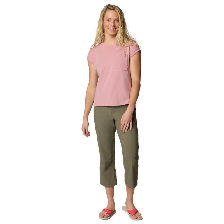 Штани Columbia Leslie Falls™ Capri II W 3/4 - зелені