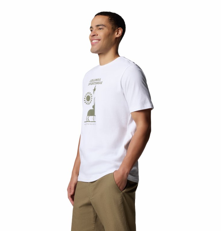 Футболка Columbia Explorers Canyon™ SS Tee M - біла