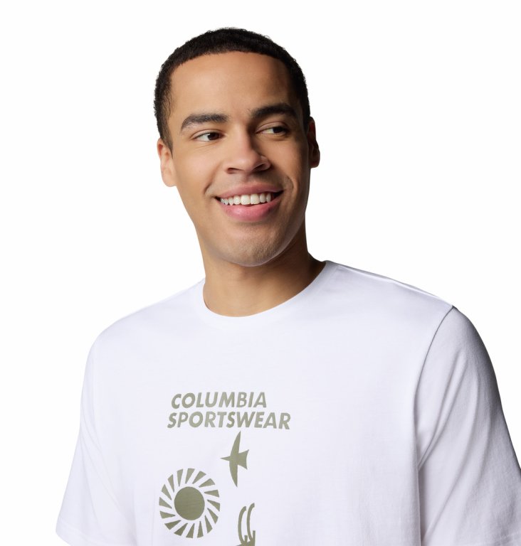 Футболка Columbia Explorers Canyon™ SS Tee M - біла