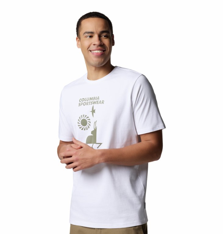 Футболка Columbia Explorers Canyon™ SS Tee M - біла