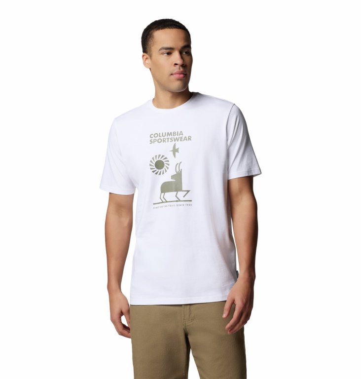 Футболка Columbia Explorers Canyon™ SS Tee M - біла