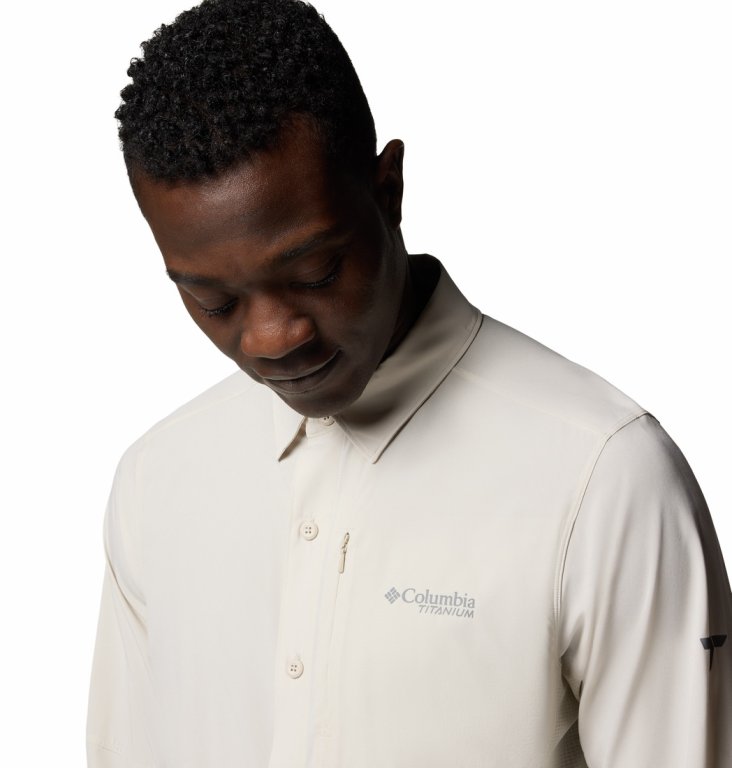 Сорочка Columbia Cirque du Soleil™ Vented Woven LS M - бежева