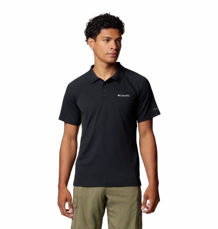 Футболка Columbia Alpine Chill™ Pro Polo M - чорна