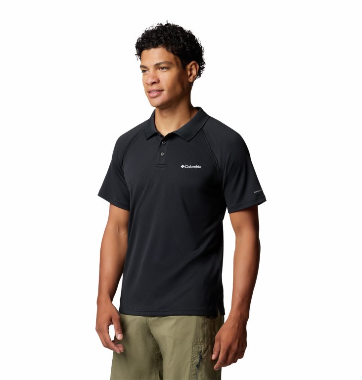 Футболка Columbia Alpine Chill™ Pro Polo M - чорна