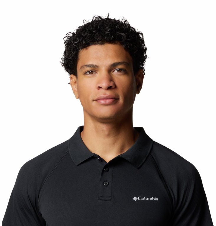 Футболка Columbia Alpine Chill™ Pro Polo M - чорна