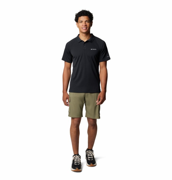Футболка Columbia Alpine Chill™ Pro Polo M - чорна
