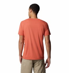 Футболка Columbia Zero Rules™ Light SS Graphic Crew M - помаранчева