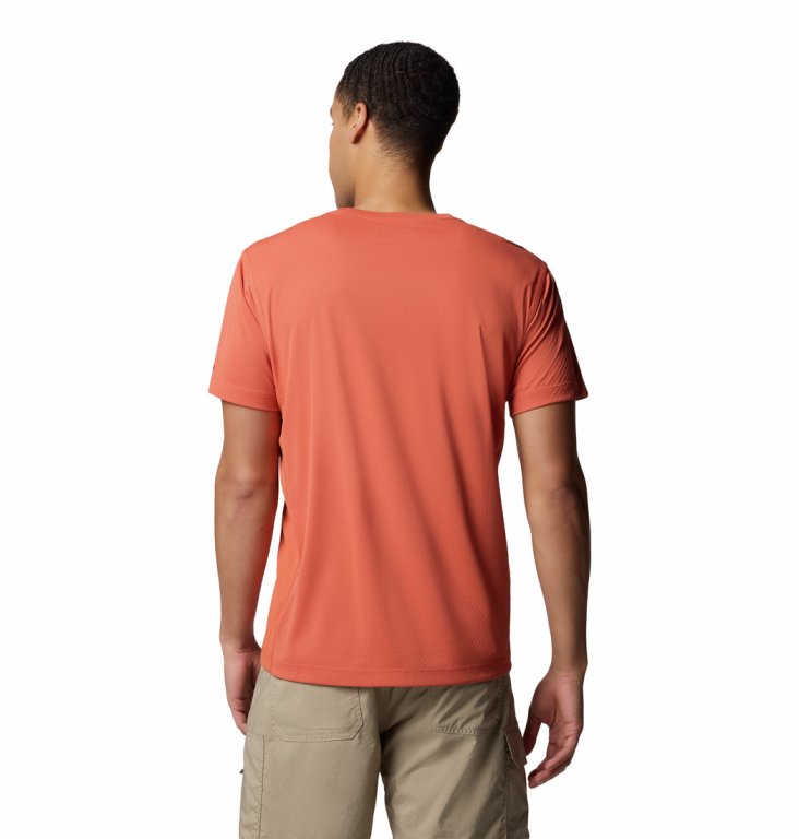 Футболка Columbia Zero Rules™ Light SS Graphic Crew M - помаранчева