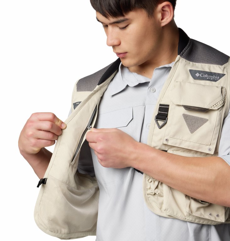 Жилет Columbia Henrys Fork™ VI Vest M - бежевий