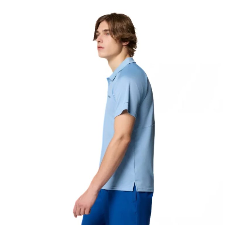 Футболка Columbia Alpine Chill™ Pro Polo M - синя