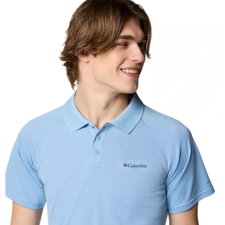 Футболка Columbia Alpine Chill™ Pro Polo M - синя
