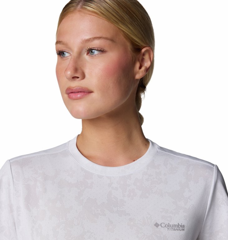 Футболка Columbia Bluebird Canyon™ Short Sleeve Crew W - біла