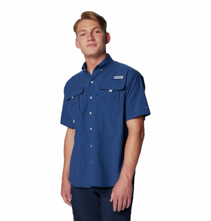 Сорочка Columbia Bahama™ II S/S Shirt M - синя