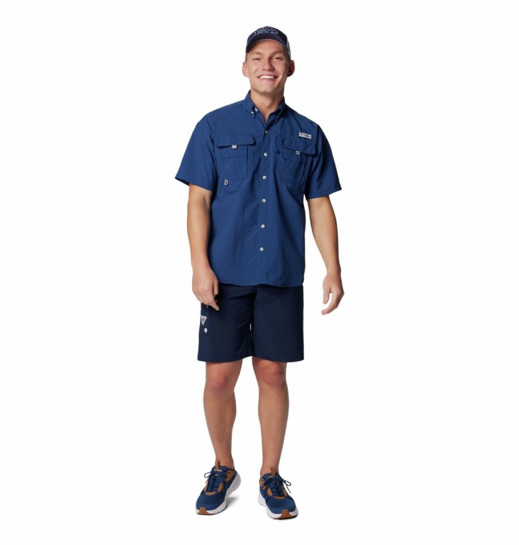 Сорочка Columbia Bahama™ II S/S Shirt M - синя
