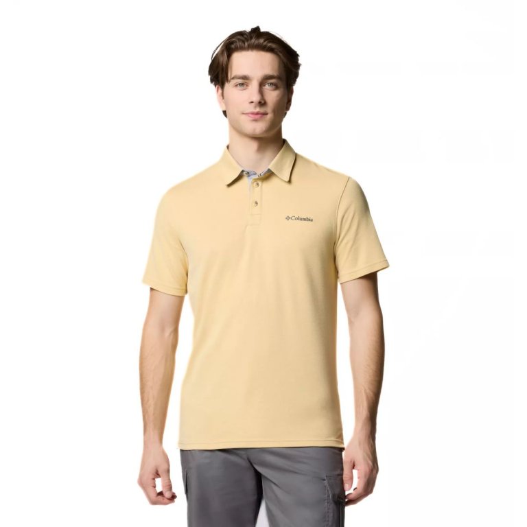 Футболка Columbia Nelson Point™ Polo M - бежева