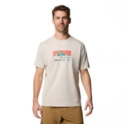Футболка Columbia Ice Lake™ II SS Tee M - бежева