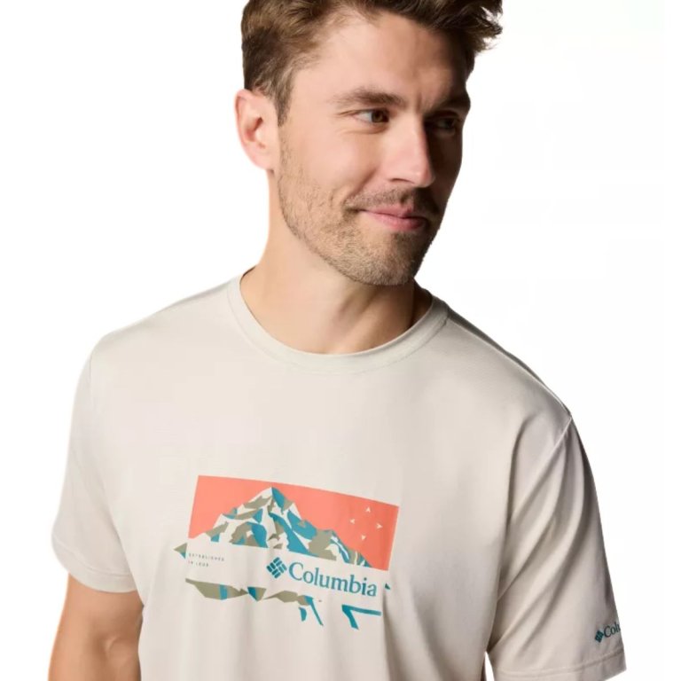 Футболка Columbia Ice Lake™ II SS Tee M - бежева