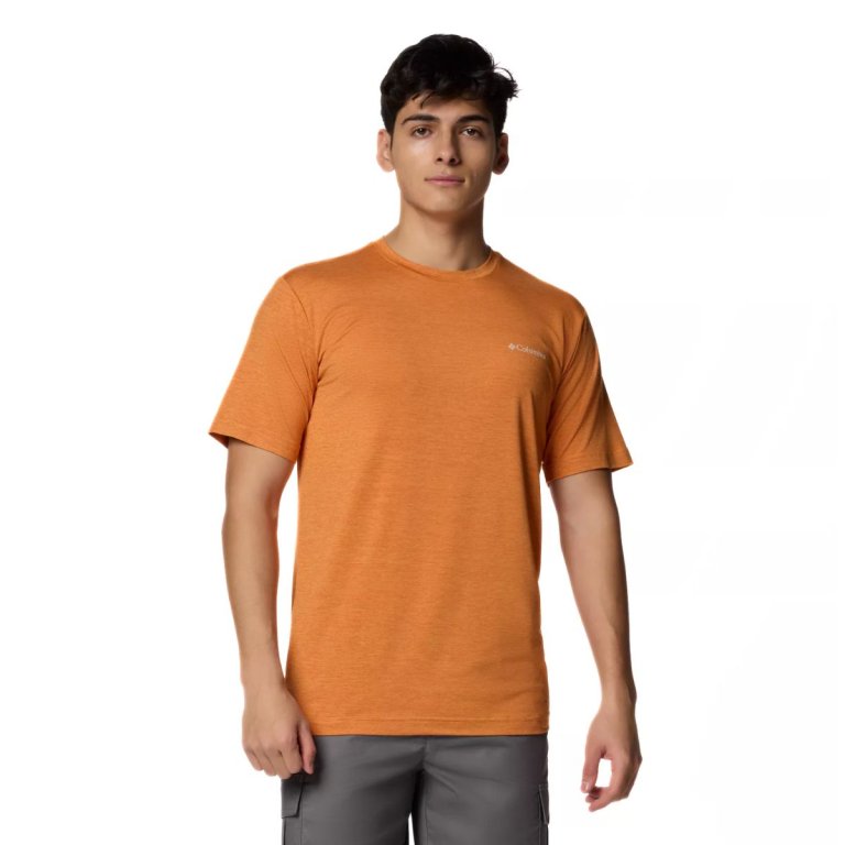 Футболка Columbia Kwick Hike™ Back Graphic SS Tee M - помаранчева