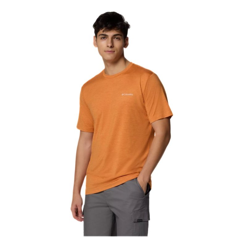 Футболка Columbia Kwick Hike™ Back Graphic SS Tee M - помаранчева
