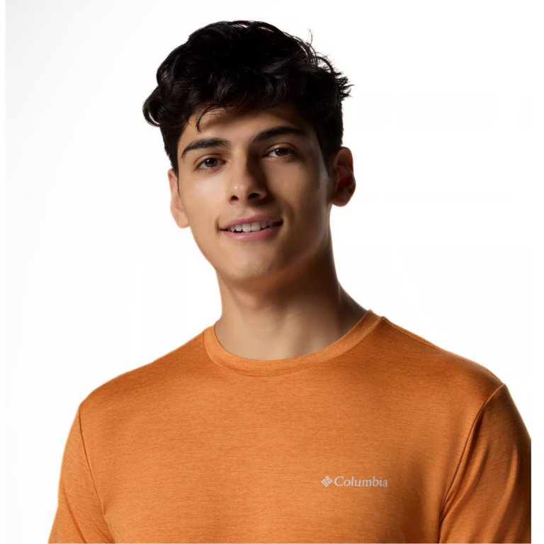 Футболка Columbia Kwick Hike™ Back Graphic SS Tee M - помаранчева
