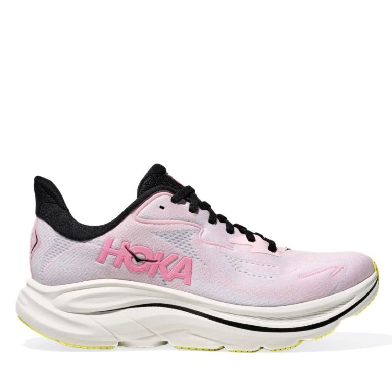 Кросівки Hoka Clifton 10 Вт - рожево/чорні