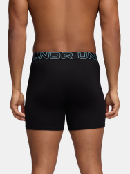 Труси Under Armour Performance Cotton 6In 3Pk Boxer Briefs M - чорні