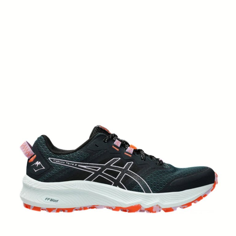 Кросівки Asics Trabuco Terra 2 W - чорно / зелені