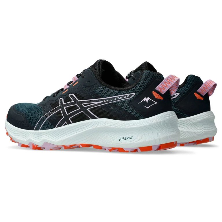 Кросівки Asics Trabuco Terra 2 W - чорно / зелені