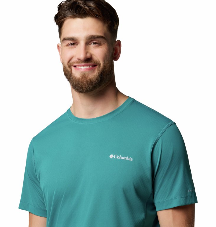 Футболка Columbia Zero Rules™ Light SS Crew M - синя
