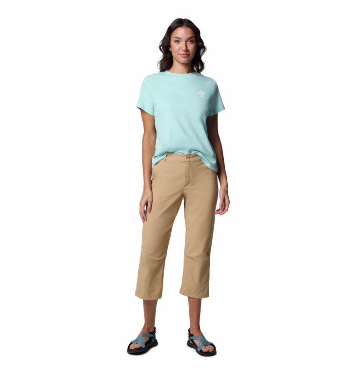Штани Columbia Leslie Falls™ Capri II W 3/4 - бежеві