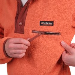 Світшот Columbia Helvetia™ II Half Snap Fleece M - помаранчевий