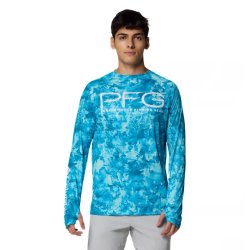 Футболка Columbia Super Terminal Tackle™ Vent LS M - синя