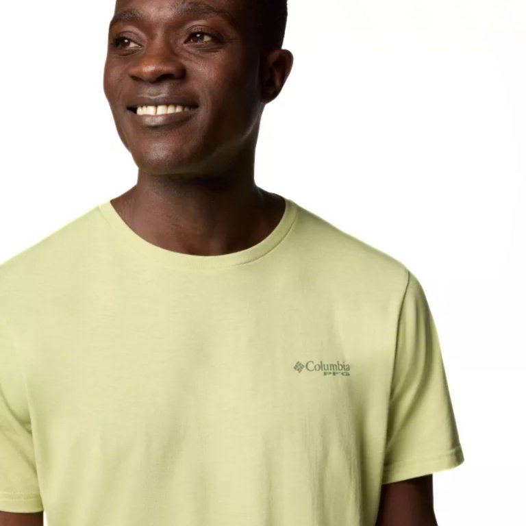 Футболка Columbia PFG Uncharted™ Graphic Tee M - жовта