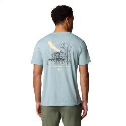 Футболка Columbia PFG Uncharted™ Graphic Tee M - синя