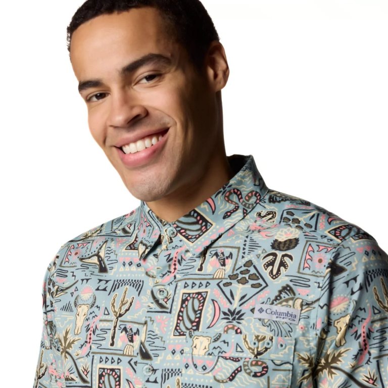 Сорочка Columbia Wild Cast™ Camp Shirt M - синя