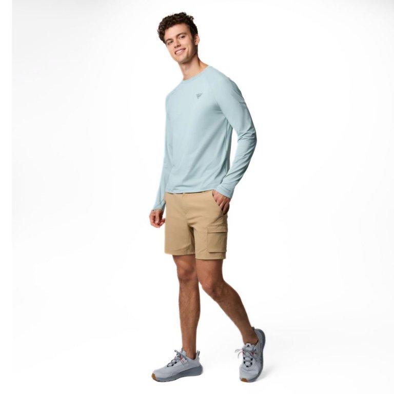 Футболка Columbia Wild Cast™ Sun Shirt M - синя