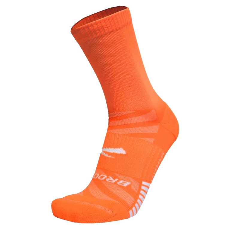 Шкарпетки Brooks Ghost Lite Crew Socks - помаранчеві