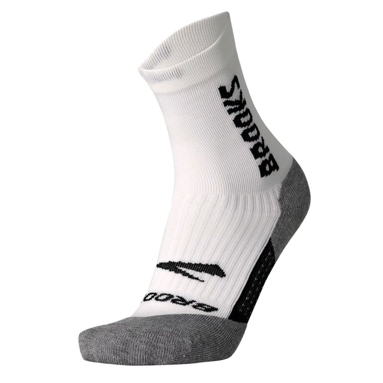 Шкарпетки Brooks Ghost Crew - білі